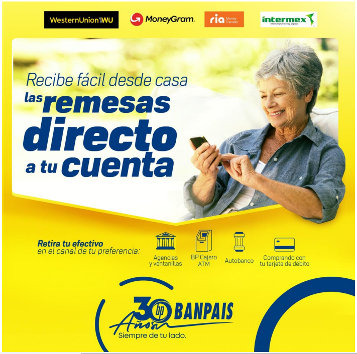 Tu Remesas Directo A Cuenta Banpais 9366