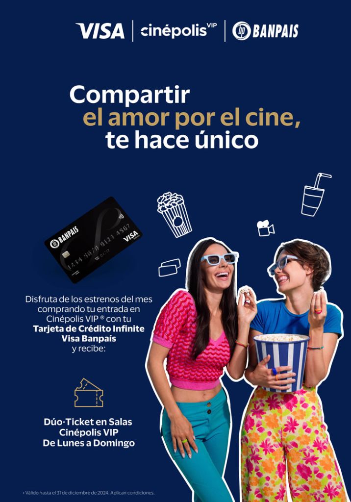 Disfruta de los estrenos del mes en Cinépolis VIP