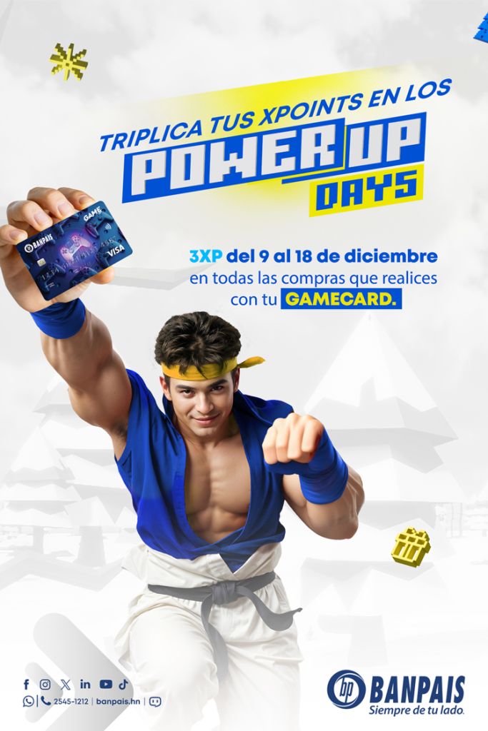 Acumula triple Xpoints en los Power Up Days